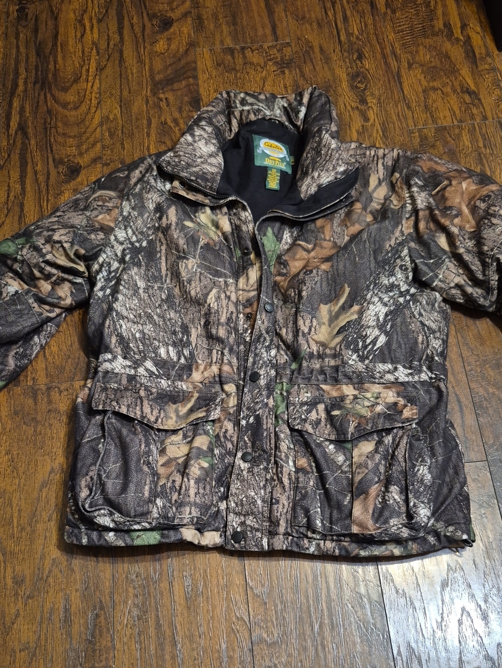 Realtree Camo Men Insulated Jacket - Brown/Green